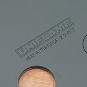 ユニフレーム（UNIFLAME） シリコンパズルシート テーブルウェア カーキグリーン　鍋敷　シート　コースター　耐熱温度約220℃ [送料無料]