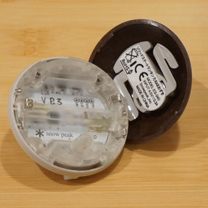 【点灯確認済】美品 スノーピーク（snowpeak） たねほおずき　つち ES-041R BR ランタン・ライト　LEDミニランタン　ブラウン　ランプ [送料無料]