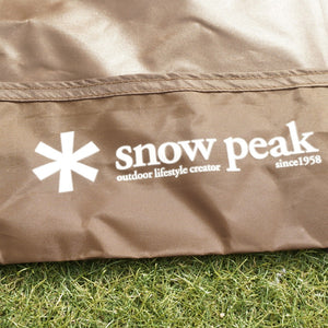 美品 スノーピーク（snowpeak） リビングシート TM-380 アクセサリ　グランドシート　お座敷シート　防水　グランドスタイル [送料無料]