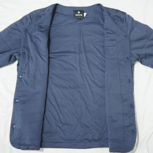 美品 スノーピーク（snowpeak） フレキシブルインサレーションカーディガン SW-17AU010 ジャケット 古着 NAVY ユニセックス サイズ/L [送料無料]