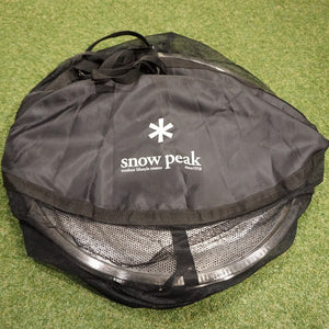 【廃盤・希少】美品 スノーピーク（snow peak） ラップラック CK-040 キッチンツール　コンテナ　網棚　メッシュラック　ウィングポールに取り付け　食器の乾燥 [送料無料]