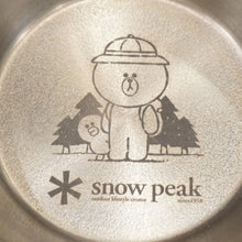 画像をギャラリービューアに読み込む, スノーピーク（snow peak） チタンシェラカップ E-104LF LINE FRIENDS テーブルウェア　限定アイテム　希少　ブラウン　サリー [送料無料]