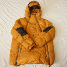 画像をギャラリービューアに読み込む, 新品同様  grn outdoor　OFF to ON JACKET GO9211Q ダウンジャケット 古着 CAMEL サイズ/M　2way シュラフに早変わり　寝袋　アウター [送料無料] [12/2値下げ]