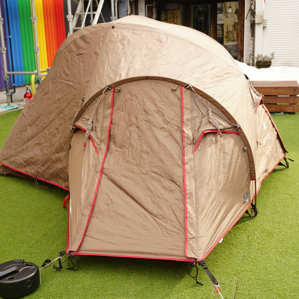 【組立確認済】美品 スノーピーク（snow peak） エルフィールドDUO Pro.＆グランドシート SD-225/225-1 テント 1~2人用 ソロにも [送料無料]