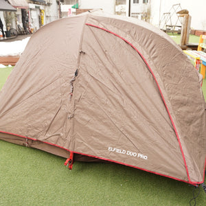 【組立確認済】美品 スノーピーク（snow peak） エルフィールドDUO Pro.＆グランドシート SD-225/225-1 テント 1~2人用 ソロにも [送料無料]