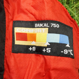 美品  ミレー（MILLET） BAIKAL750 スリーピングギア　シュラフ　マミー型シュラフ　寝袋　化学繊維　春から秋に最適　身長180cmまで [2/8値下げ]