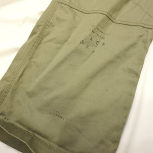 美品  grn outdoor HIASOBI CAMPER BIG BEN OVERALL 火遊びビッグベンオーバーオール オリーブ S G09204Q サロペットオーバーオール  オーバーオール 古着 [送料無料]