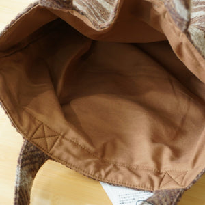 未使用 スノーピーク（snow peak） Shetland Cotton JQ Tote Bag シェットランドコットン ジャガード トートバッグ UO-AC-20AU008BR バッグ＆コンテナー
