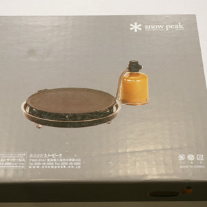 未使用 
 スノーピーク【snow peak】 鉄板焼　エンバーナー GS-430 焚火台・バーナー
 [送料無料]