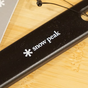 未使用 スノーピーク（snow peak） 長柄しゃもじ CS-386 キッチンツール しゃもじ ご飯粒が残りにくい凹凸　30cm 耐熱温度120度 [送料無料]