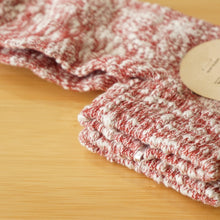 画像をギャラリービューアに読み込む, 未使用 スノーピーク（snow peak） GaraGara Socks ガラガラソックス S レッド UG-60902RE 赤色 L字型ソックス スラブ糸を使用