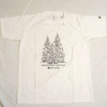画像をギャラリービューアに読み込む, 未使用 スノーピーク（snow peak） Graphic Tee Snow Tree グラフィックティー スノーツリー L White MM4110-TS0104WH Tシャツ ホワイト 雪山の森林 2021秋冬 [送料無料]