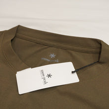 画像をギャラリービューアに読み込む, 未使用 スノーピーク（snow peak） Graphic Tee Snow Tree グラフィックティー スノーツリー M Olive MM4110-TS0103OL Tシャツ オリーブ 雪山の森林 2021秋冬 [送料無料]