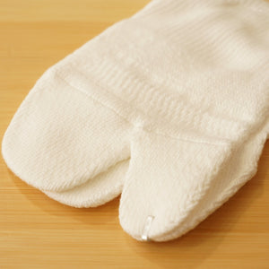 未使用 スノーピーク（snow peak） Mid Tabi Sox ミッド足袋ソックス M White UG-693WH 靴下 足袋型 ソックス ホワイト 白 L字型