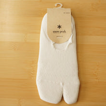 画像をギャラリービューアに読み込む, 未使用 スノーピーク（snow peak） Short Tabi Sox ショート足袋ソックス M White UG-697WH 靴下 足袋型　アンクルソックス ホワイト 白 [送料無料]
