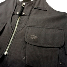 画像をギャラリービューアに読み込む, 未使用 スノーピーク（snow peak） TAKIBI Vest タキビベスト M Black JK-21AU10203BK 黒 ブラック 難燃素材 撥水 燃えにくい [送料無料]