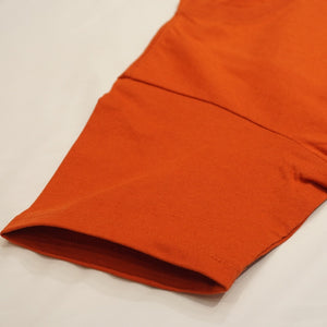 未使用 スノーピーク（snow peak） Typographical Tshirt#3 タイポグラフィカルTシャツ#3 M RED TS-19SU20403 Tシャツ 橙色 マイルス・デイヴィス 名言 [送料無料]