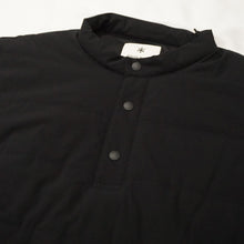 画像をギャラリービューアに読み込む, 未使用 スノーピーク（snow peak） Flexible Insulated Henley Pullover フレキシブルインサレーテッドヘンリープルオーバー L Black SW-21AU00304BK ブラック [送料無料]